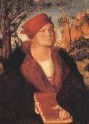 Lucas Cranach the Elder Dr.Johannes Cupinian (mk45) oil painting on canvas